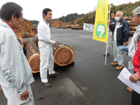 鹿児島県森林組合連合会　木材市場見学